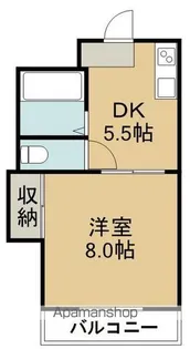 ノーヴァハイツ【402号室】の間取り