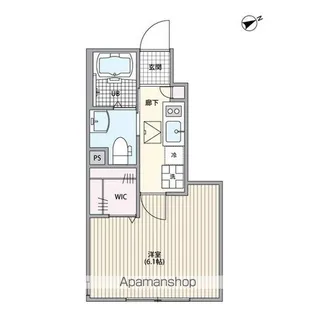 ミハス調布菊野台【1階】の間取り