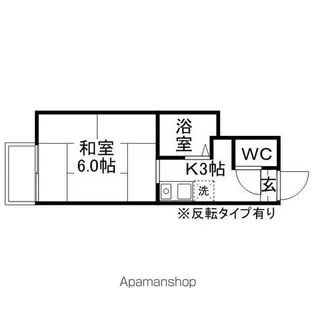 大福マンションⅡ【4階】の間取り