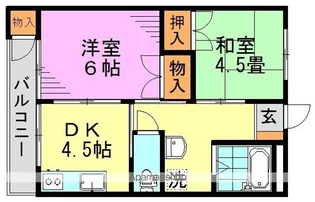 RAYHAUS善福寺川公園【4階】の間取り