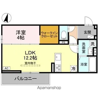 SOPHIA II A【2階】の間取り