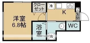 オーシャンビュール長町南【101号室】の間取り