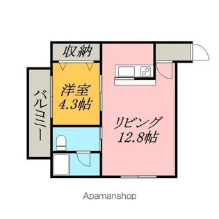 ANNTS【603号室】の間取り