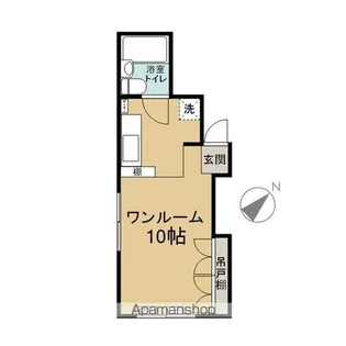 メゾンフォート【D-1号室】の間取り