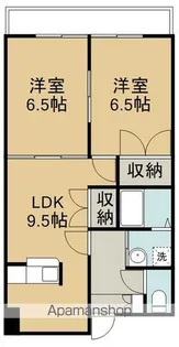 リリーマンション1号館【7階】の間取り