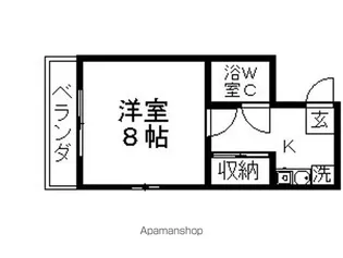 IS大曽根【5階】の間取り
