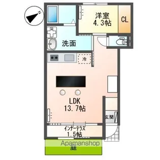 CEST CHOUETTE(セ シュエット)【1階】の間取り