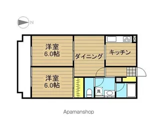 コスモ戸田アーバンハイム【303号室】の間取り