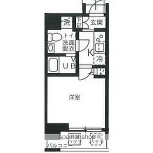 ハーモニーレジデンス新横浜【3階】の間取り