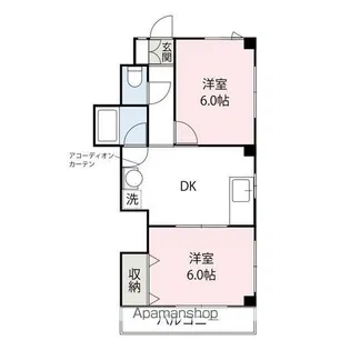 ベルメゾン【301号室】の間取り