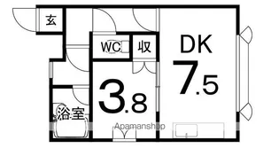 カームハウス【301号室】の間取り