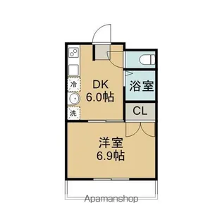 アネックス大幸【1階】の間取り