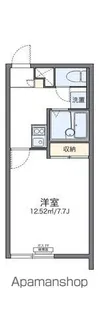 レオパレスライズ323【101号室】の間取り