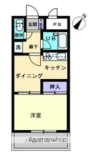 ダイアパレスポートアベニュー高松100【3階】の間取り