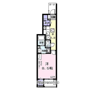 サンライトⅢ【1階】の間取り