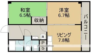 アシスト函館ヒルズA【504号室】の間取り