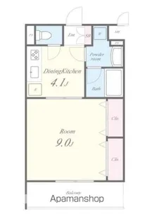 ルミネ中央【2階】の間取り