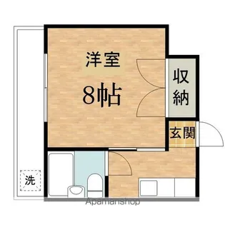 東京都日野市万願寺2丁目【アパート】の間取り