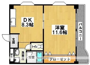 LEO【3階】の間取り