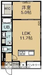 ノルフィーノ・フォーチュン【2階】の間取り