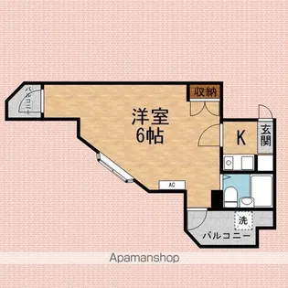キャロル朝霞台【3階】の間取り