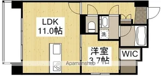 ルミエール岡山駅西口【10階】の間取り