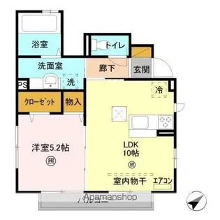 めぞん一刻館【1階】の間取り