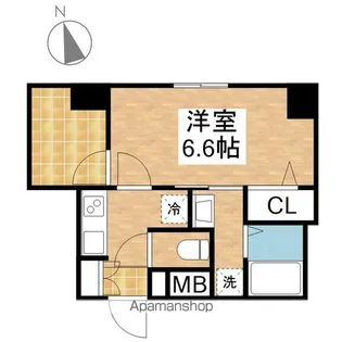 メイクス上前津Ⅲ【12階】の間取り