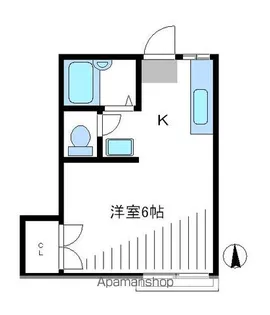 ルピナス千歳【102号室】の間取り