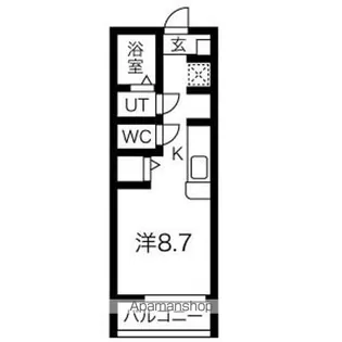 LARGO(ラルゴ)【3階】の間取り