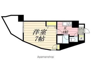 福岡県福岡市中央区鳥飼2丁目【マンション】の間取り