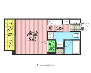 パークアクシス亀戸【12階】の間取り