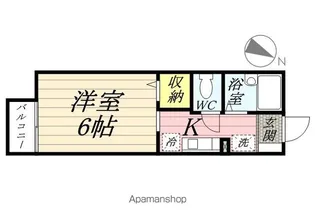 セジュールまるきゅう【2階】の間取り