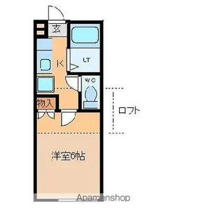 フラッツチャチャ 2【103号室】の間取り