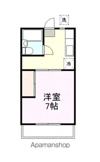 川上ハイツ【202号室】の間取り