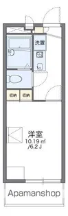 レオパレスファーウッド【303号室】の間取り