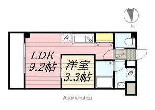 PACIFICA【3階】の間取り