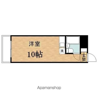 ティーズガーデン永山【3階】の間取り