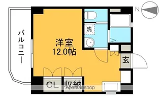 ZIN JIN【3階】の間取り