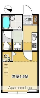 ハートランド蛇田Ⅲ【203号室】の間取り
