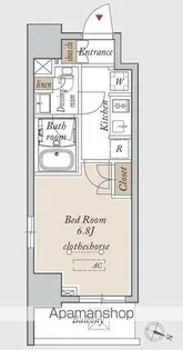 HF川口駅前レジデンス【3階】の間取り