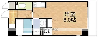中央メルヴェール江坂【801号室】の間取り