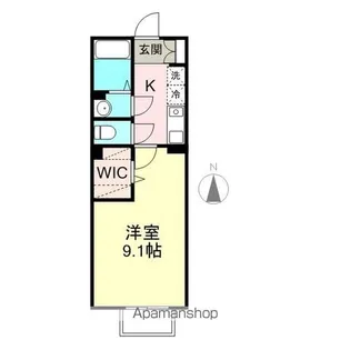 アクシィヴⅤ【203号室】の間取り