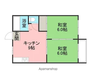 ファミールTSUJI【205号室】の間取り