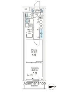 (仮称)練馬区桜台三丁目計画【1階】の間取り