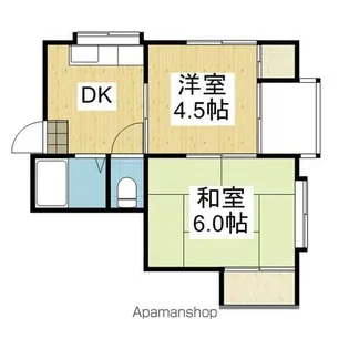サザン辻町【3階】の間取り