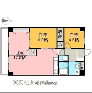 泉ヶ丘ハイツ(2丁目)【402号室】の間取り