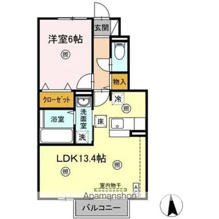 プリマヴェーラ I【1階】の間取り