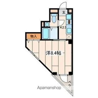 アルム ソエダ ビル【4階】の間取り