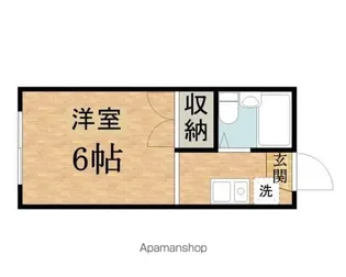 アパルトメントエスポワール【102号室】の間取り